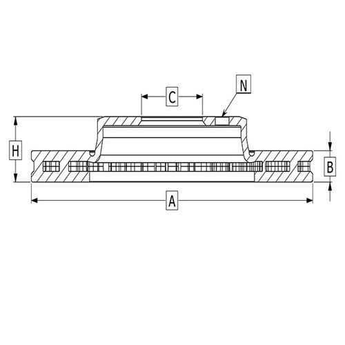 Ön Fren Diski Suzuki Liana 2002-  (246*4) (Adet)