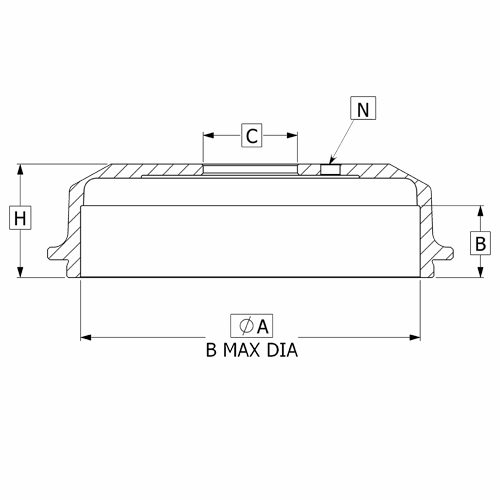 Fren Kampanası D-Max 4 Çeker 2002-2011 (295-6) (Adet)