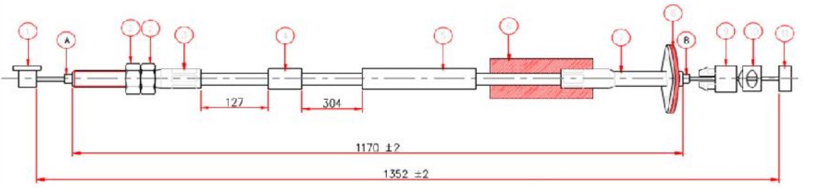 Gaz Teli Elantra 1996-2000 / Coupe 1996-2000