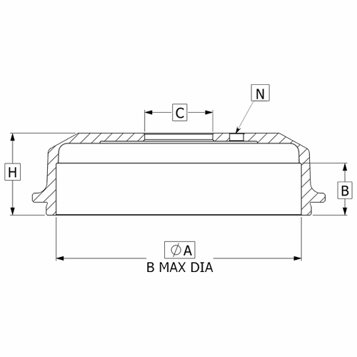 Fren Kampanası Accent Era 2006- / Rıo 2006- (203*4 Bijon) (Adet)