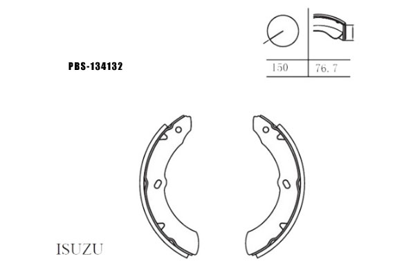 Fren Balatasi Pabuc Onarka - Isuzu-Nkr55 E.m