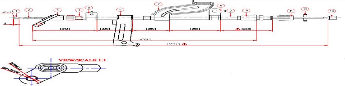 El Fren Teli Juke 2010- Arka Sağ