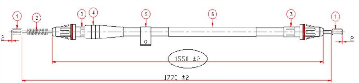 Arka El Fren Teli Sağ Note 06-  (kampanali Araclar)-36530-9U00A