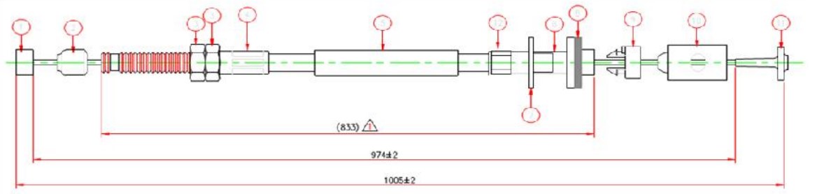 Gaz Teli  Hilux Ln85-106 1989-1997  (78180-35080)