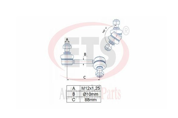 Z Rot (Viraj Askı Rotu) Santa-Fe 2012- Arka Sağ