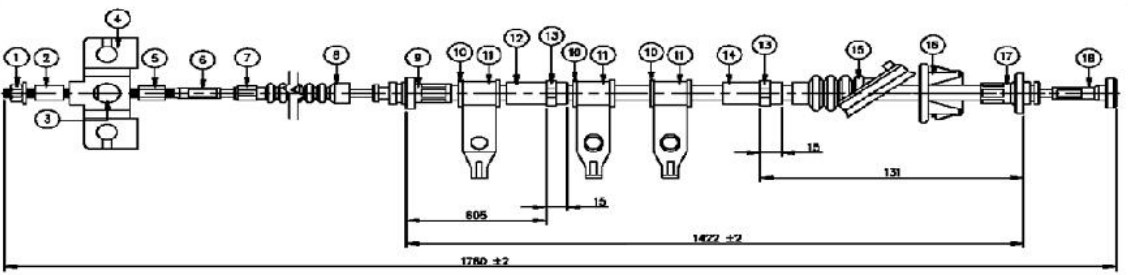 On El Fren Teli- B2500 99- 4Wd