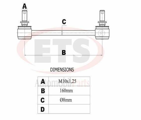 Z Rot (Viraj Askı Rotu) Arka (16Cm) Lr- 323 Familia 00-  Premacy 99-