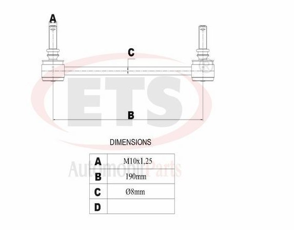 Z Rot (Viraj Askı Rotu) Arka (19Cm) Lr- 323 Familia 98-00