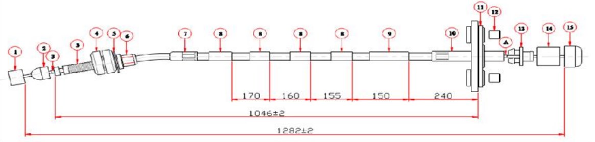 Gaz Teli Tucson 2004-2009 / Sportage 2004-2009