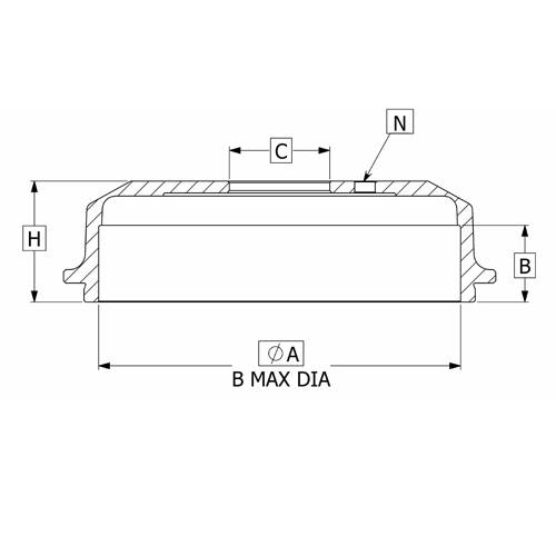 Fren Kampanası H100 Kamyonet 1997-2003 (220-5) (Adet Fiyatı)