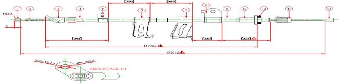 El Fren Teli Juke 2010- Arka Sol