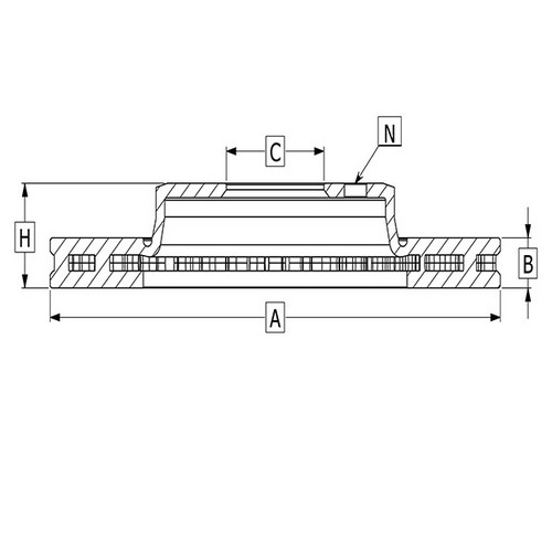 Ön Fren Disk (256-4)- Getz 1.5 Crdi 02- Dizel