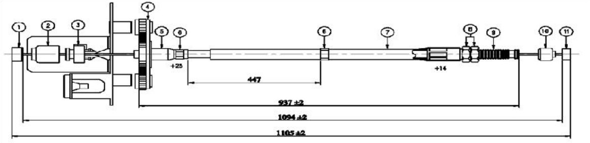 Gaz Teli Hilux Ln145 2 Çeker 1998-2005
