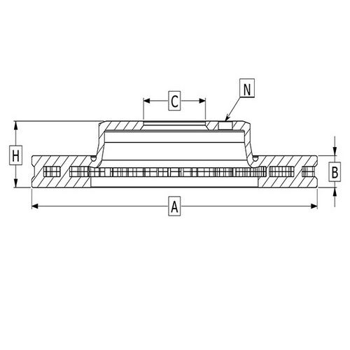 Arka Fren Disk Qashqai 07-13/Juke 10-20/X-Trail 07-13(292*5)(Adet)