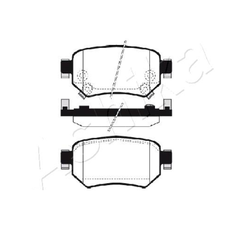 Arka Fren Balatası Mazda 6 2013-