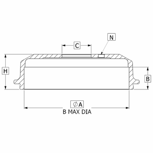 Fren Kampanası L300 1986- (254*5 Bijon) (Adet)