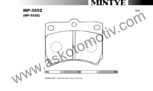 Ön Fren Balatası Asia Towner 1992-