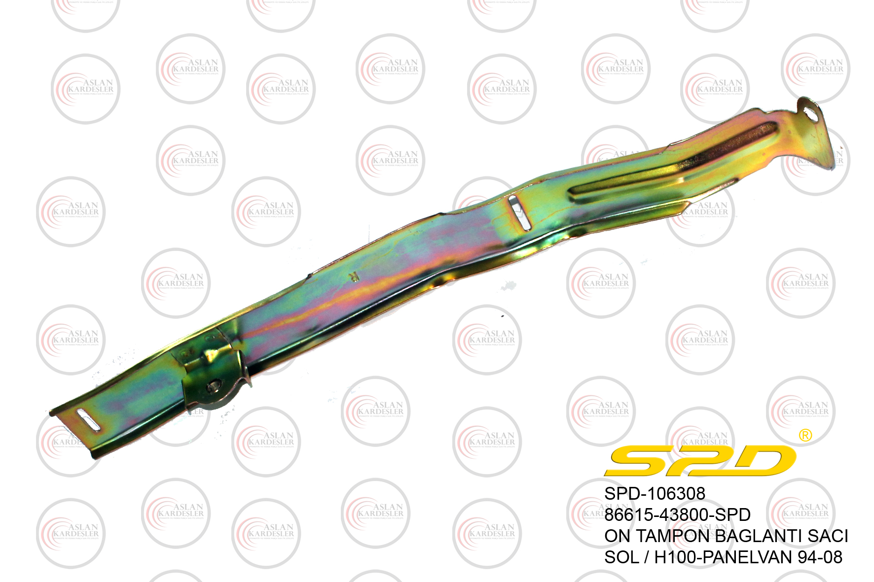 Ön Tampon Bağlantı Sacı H100 Panelvan 1994-2008 Sol