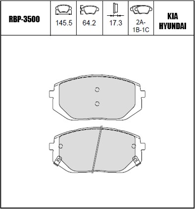 Ön Fren Balata Tucson 2021- / Sportage 2021- / Ev6 Elektrikli 2022- / Ionıq 5 Elektrikli 2021-