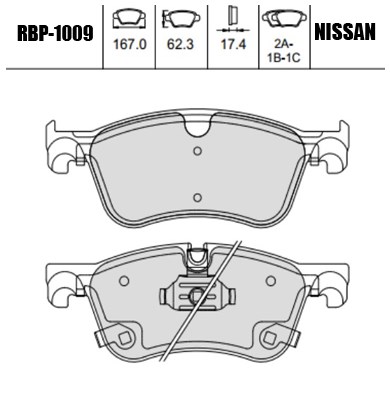 On Fren Balata - Qashqai 1.3 J12 21-