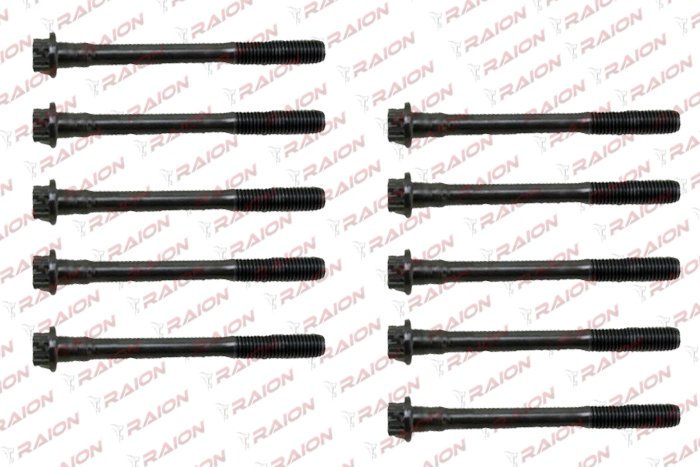 Silindir Kapak Saplama Takim (5 Ad*108Mm+5 Ad 90Mm)- Corolla 88-98 1.6 Ae100 Ae101 (4Af-4Afe)