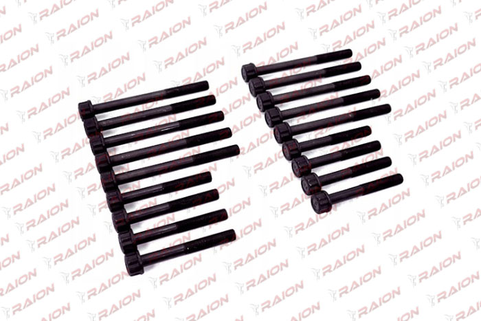 Silindir Kapak Saplama Takim (10Ad 131Mm+8 Ad 92Mm)- Bongo 2.9 Crdi 10- / Carnival 2.9 Crdi  (J3 Engine)