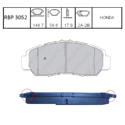 On Fren Balata (Segman Delikli) - Civic Sdn Fd6-Fb7 06-16