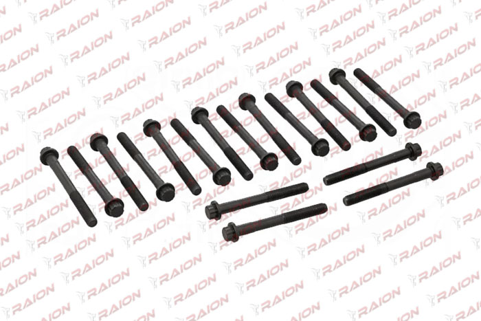 Silindir Kapak Saplama Takim (14 Ad 106Mm+4 Ad 126.5Mm)- Hilux 84-05 / Hiace 89-04  (2L/3L/5L/2Lt)