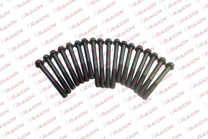 Silindir Kapak Saplama Takim (4 Ad 125Mm+14 Ad 105Mm)- Canter 511-711  (4M40)