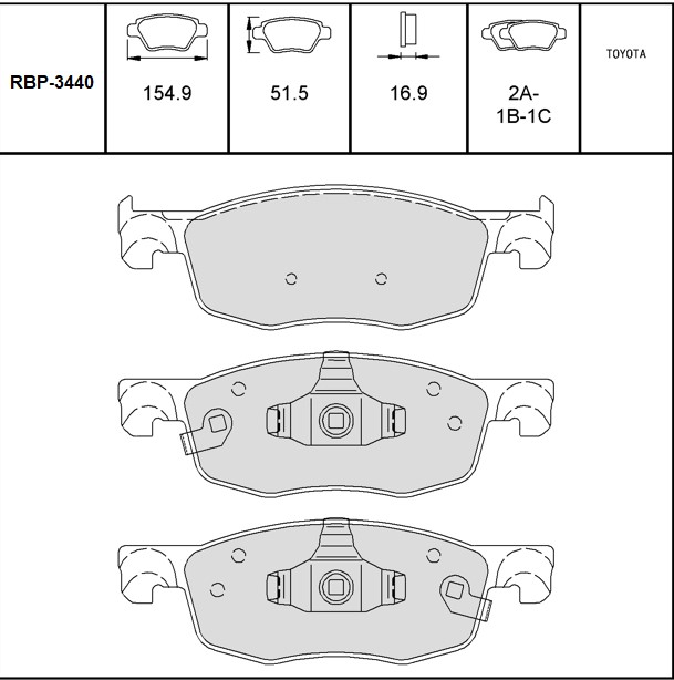 On Fren Balata- Yaris 20-