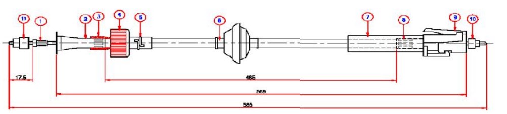 Kilometre Teli (Uzun)- Corolla 88-97