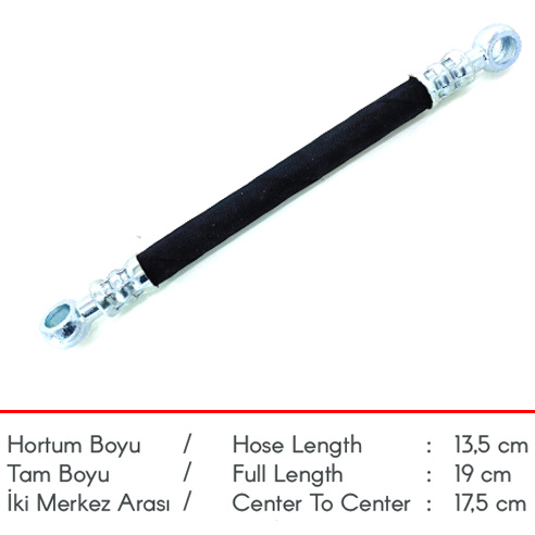 Sarz Dinamo Vakum Hortumu (17.50Cm)- H100 97- / L300 98-