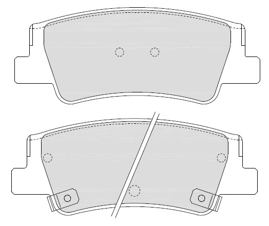 Arka Fren Balatasi- Ev3 Elektrikli 24-