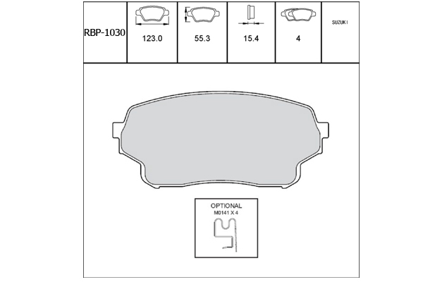On Fren Balata- Grand Vitara Xl7 02-06