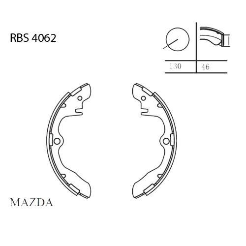 Fren Balatasi Pabuc On/Arka - Ceres 2.2